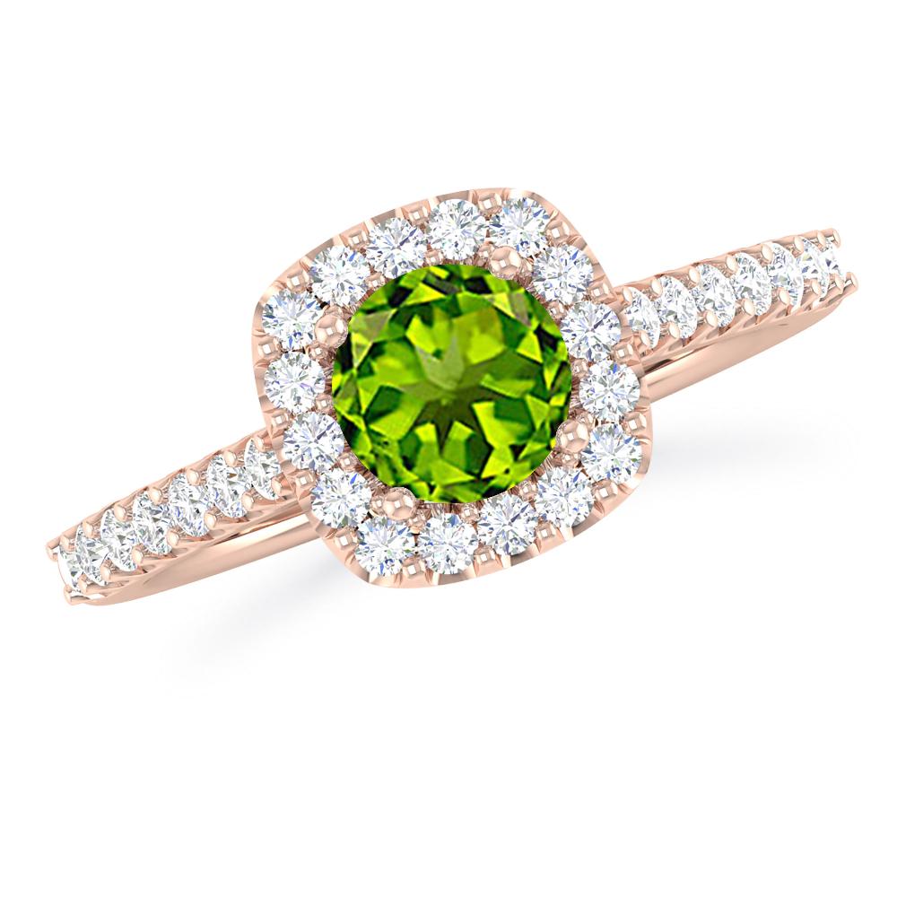 Rose Gold - Peridot