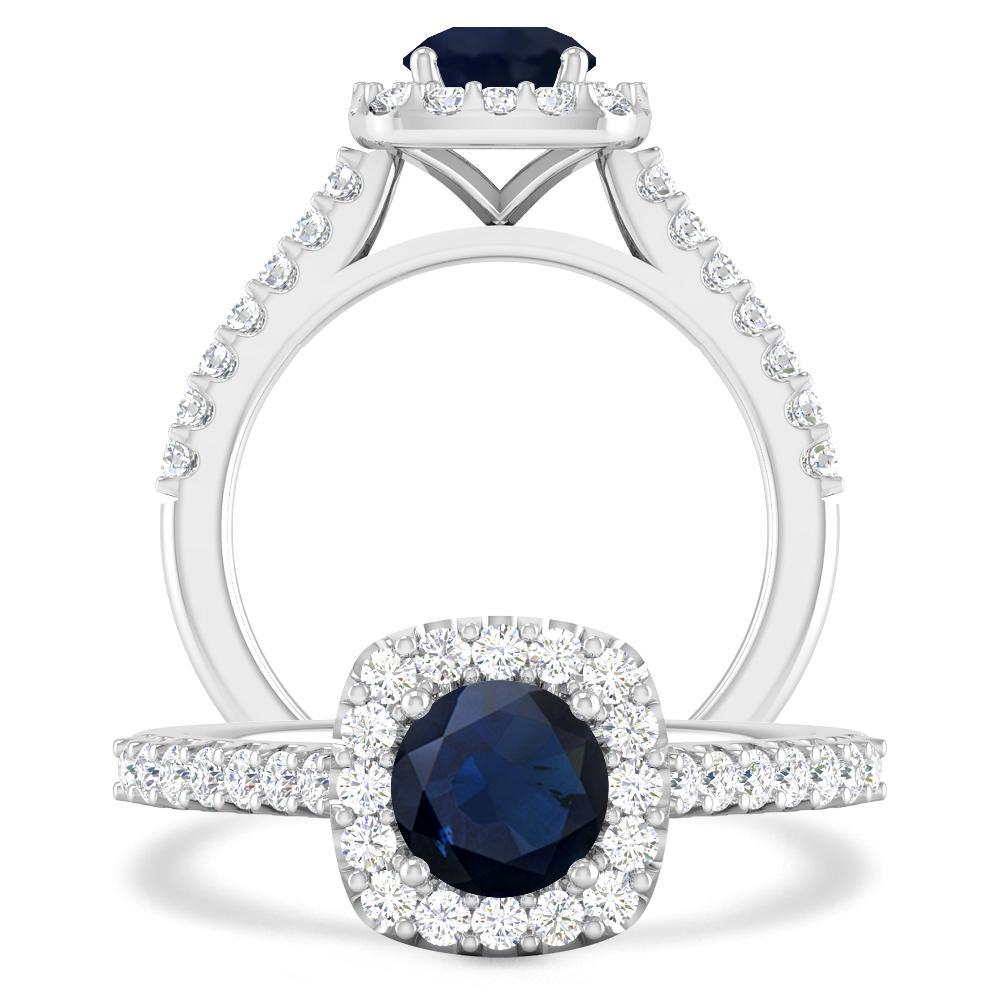 White Gold - Sapphire