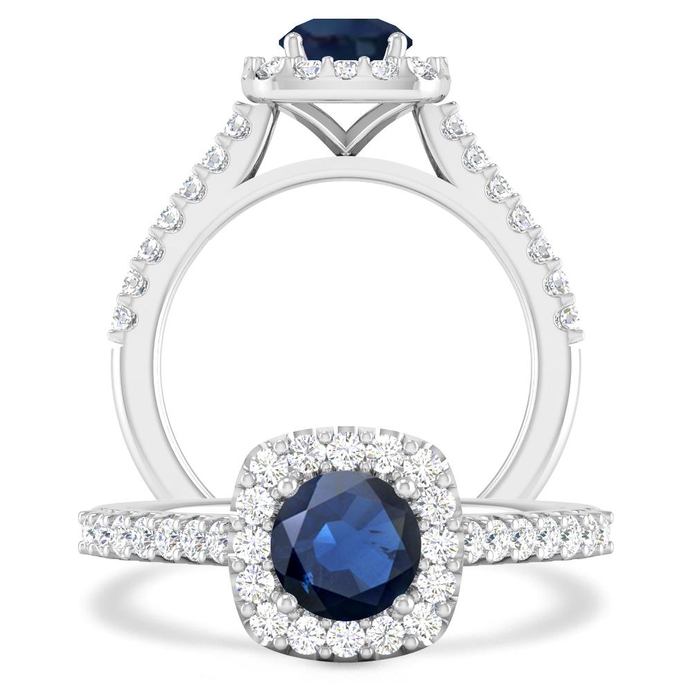 White Gold - Sapphire