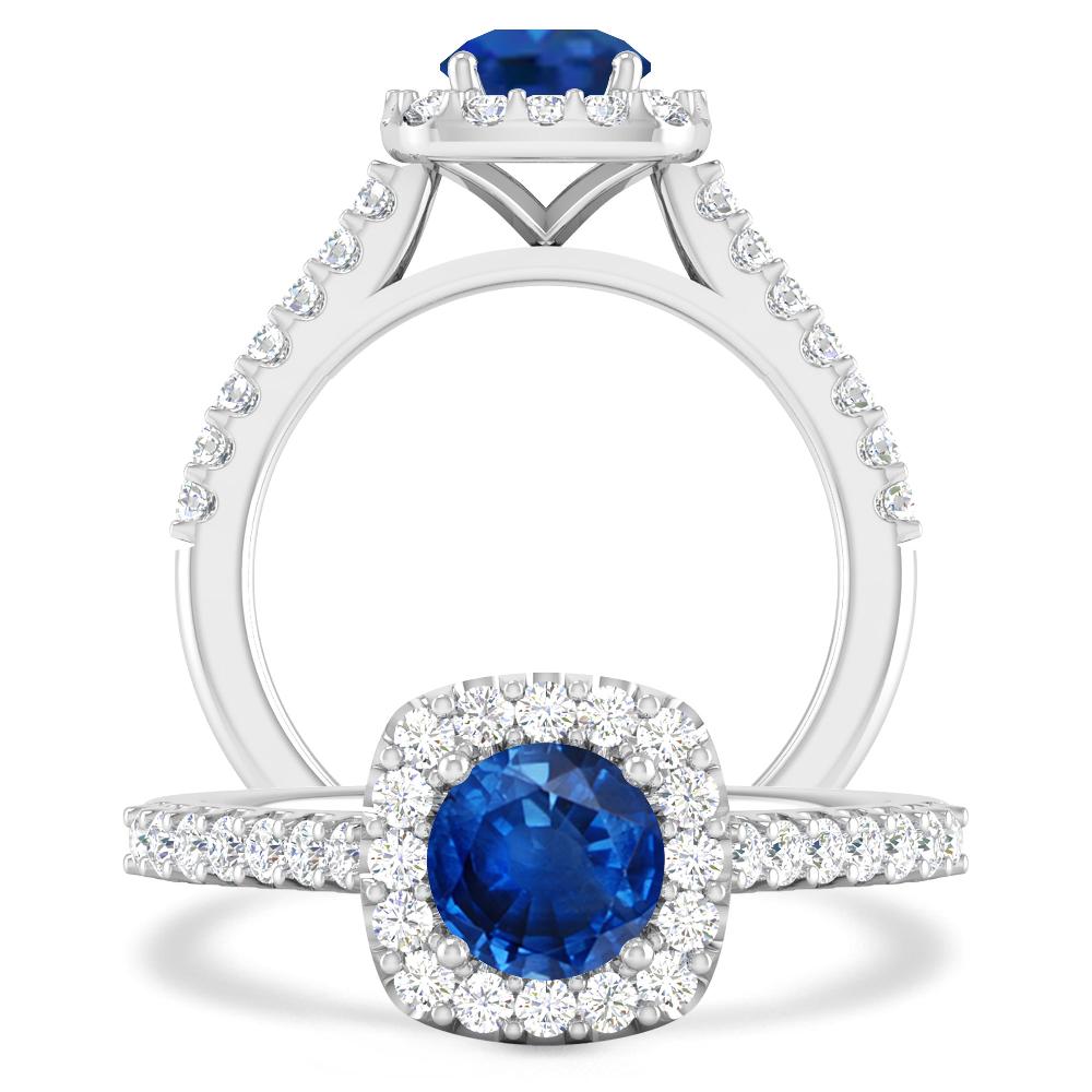 White Gold - Sapphire