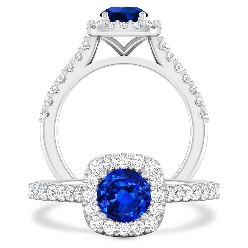 White Gold - Sapphire