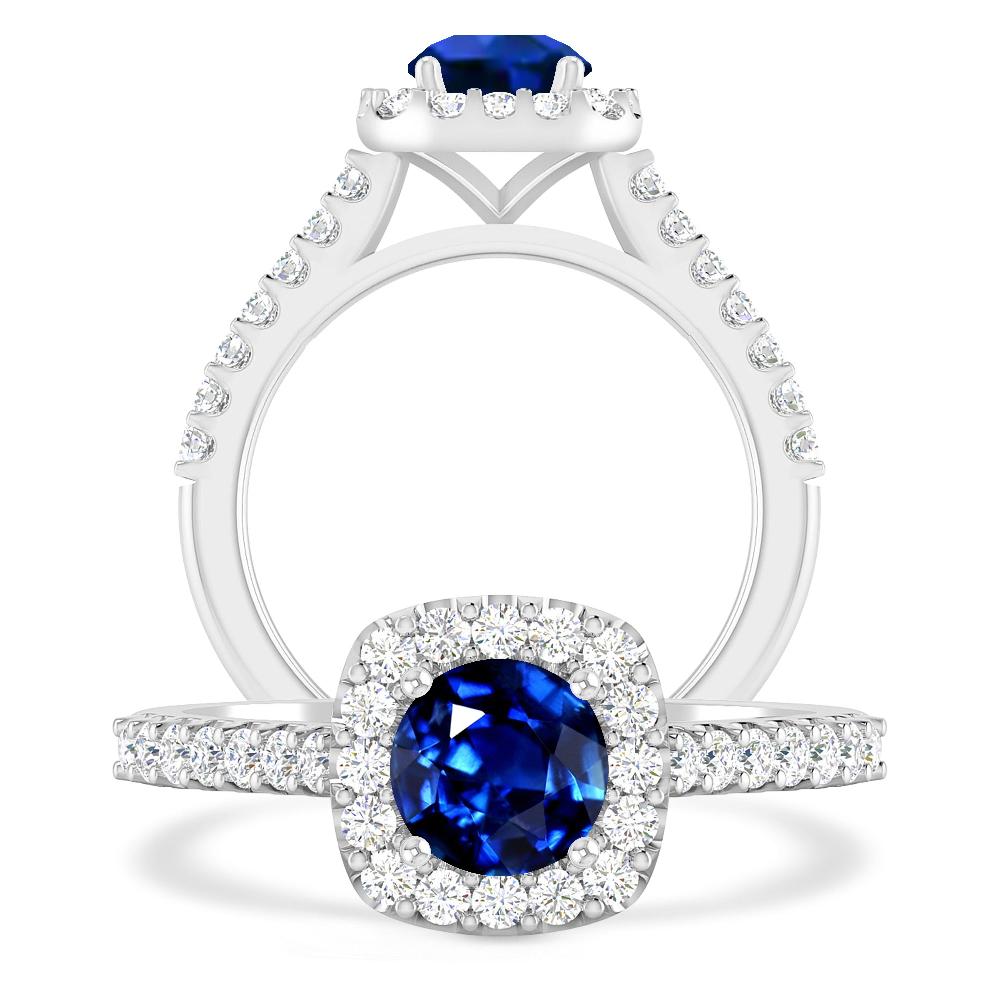 White Gold - Sapphire