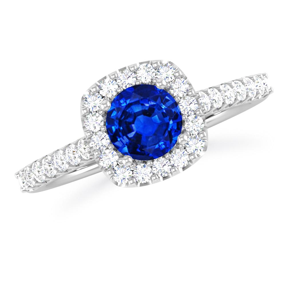 White Gold - Sapphire