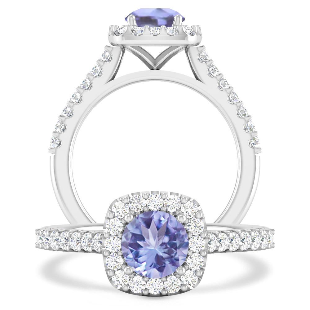 White Gold - Tanzanite