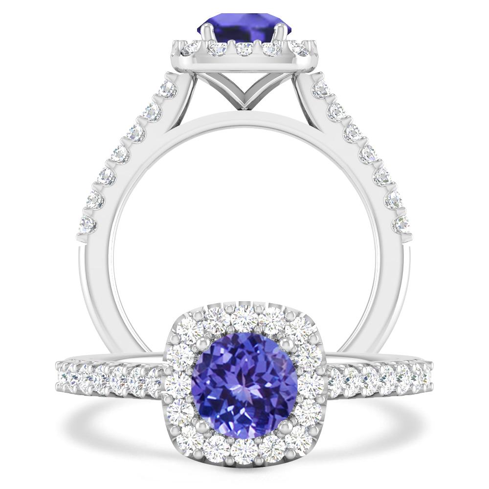 White Gold - Tanzanite