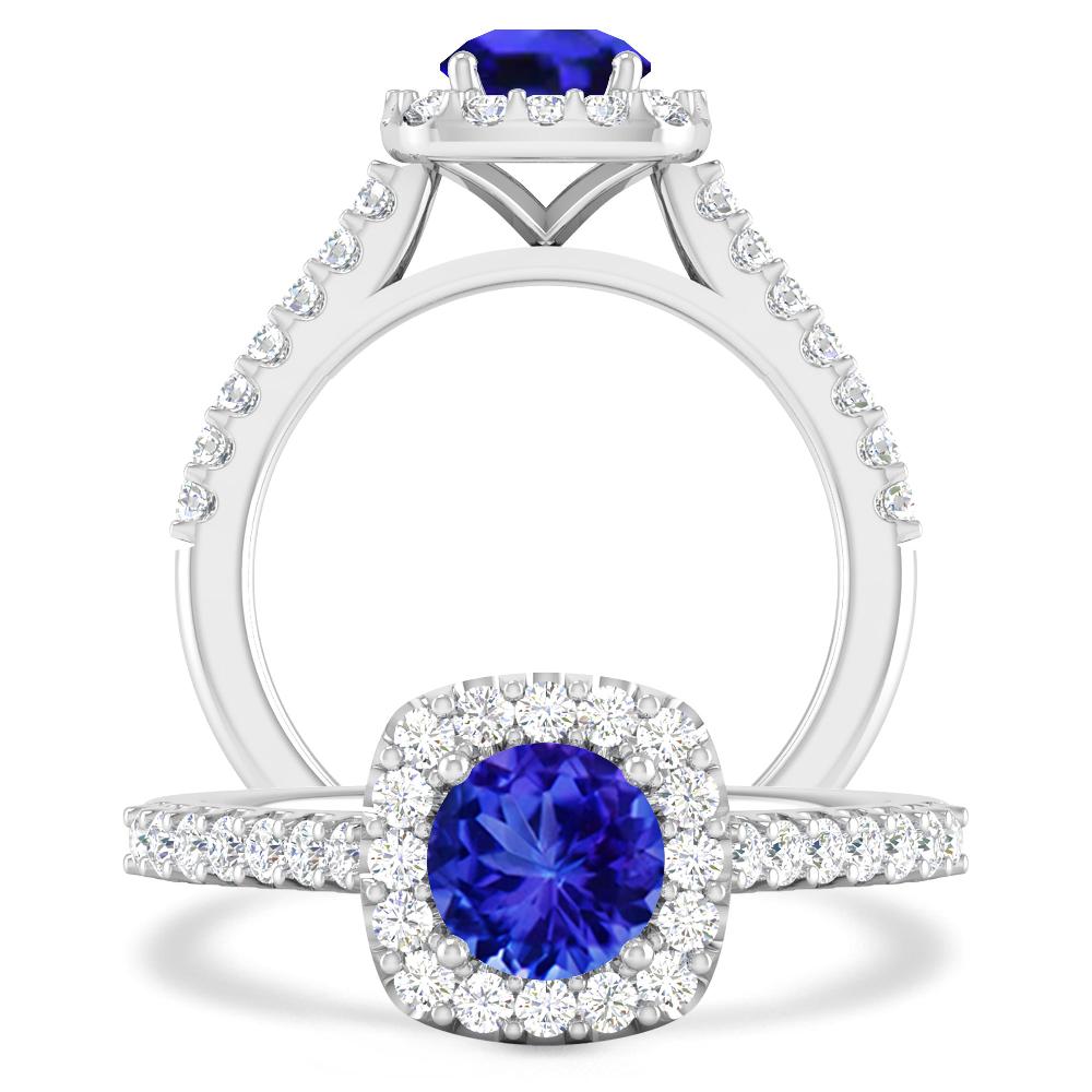 White Gold - Tanzanite