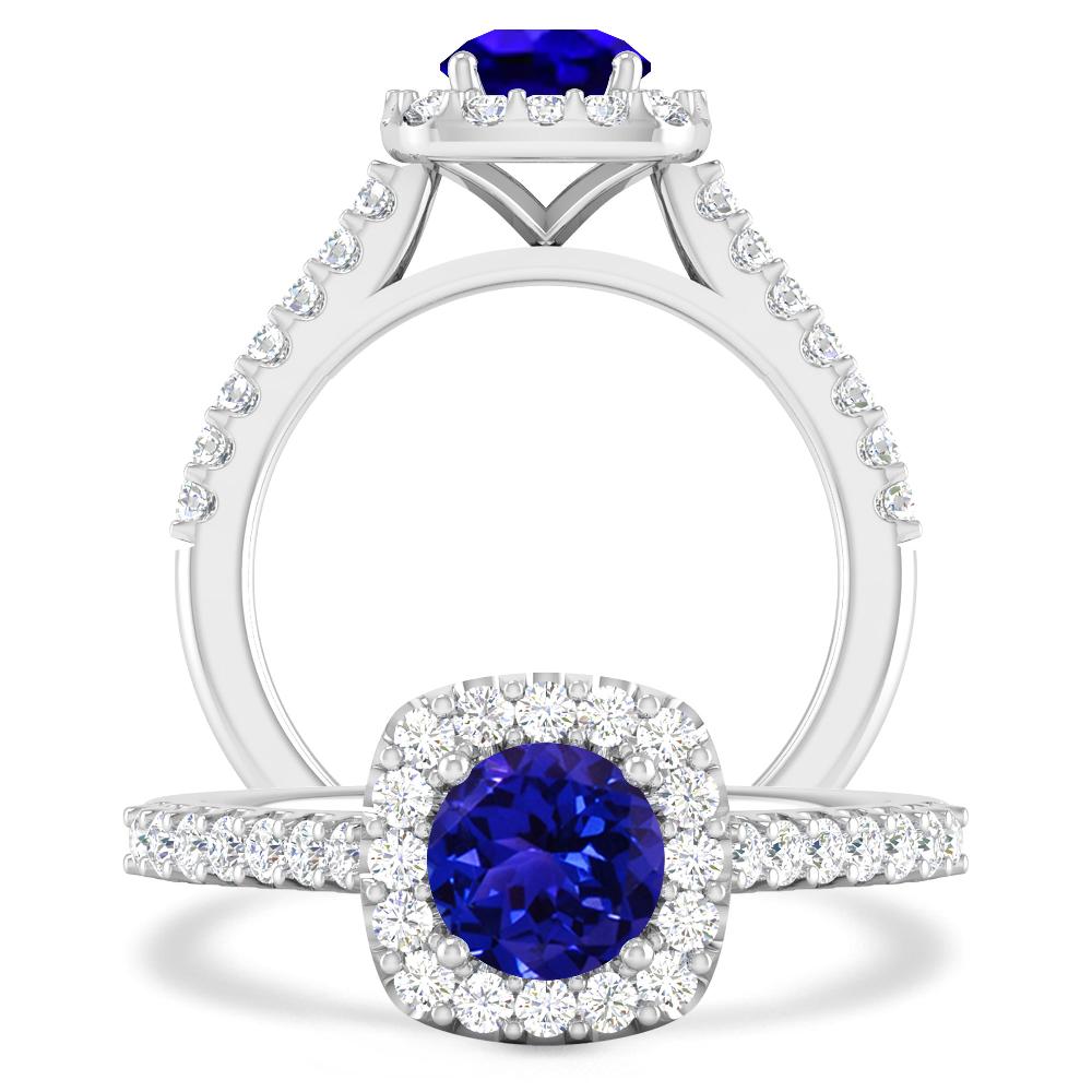 White Gold - Tanzanite