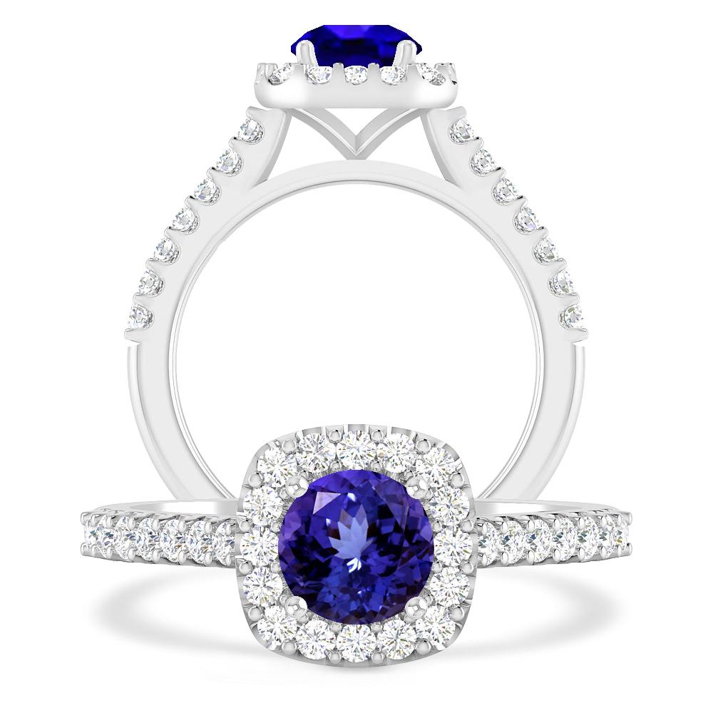 White Gold - Tanzanite