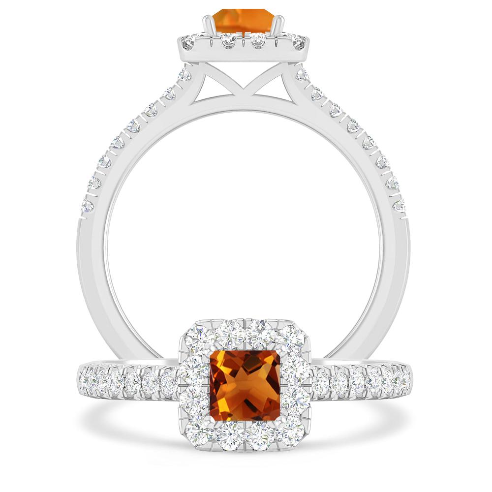 White Gold - Citrine