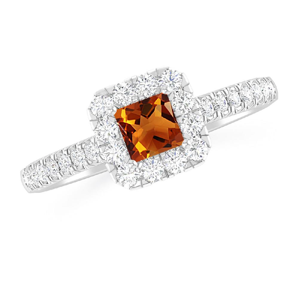 White Gold - Citrine