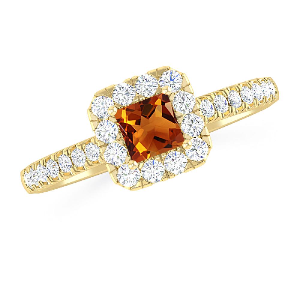 Yellow Gold - Citrine