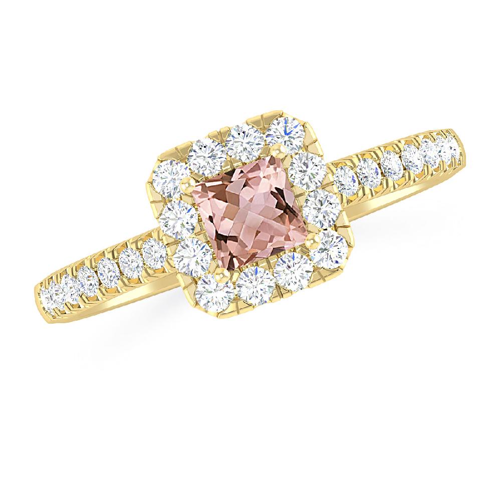 Yellow Gold - Morganite