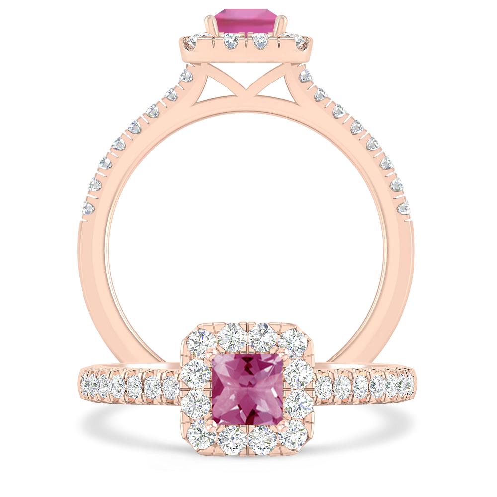 Rose Gold - Pink Tourmaline