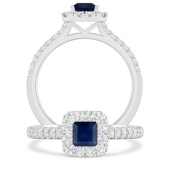 White Gold - Sapphire