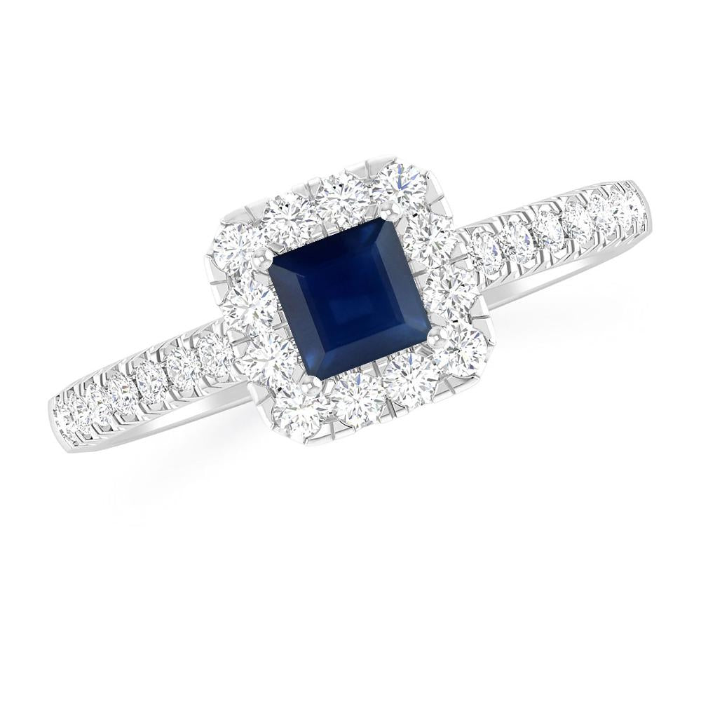 White Gold - Sapphire