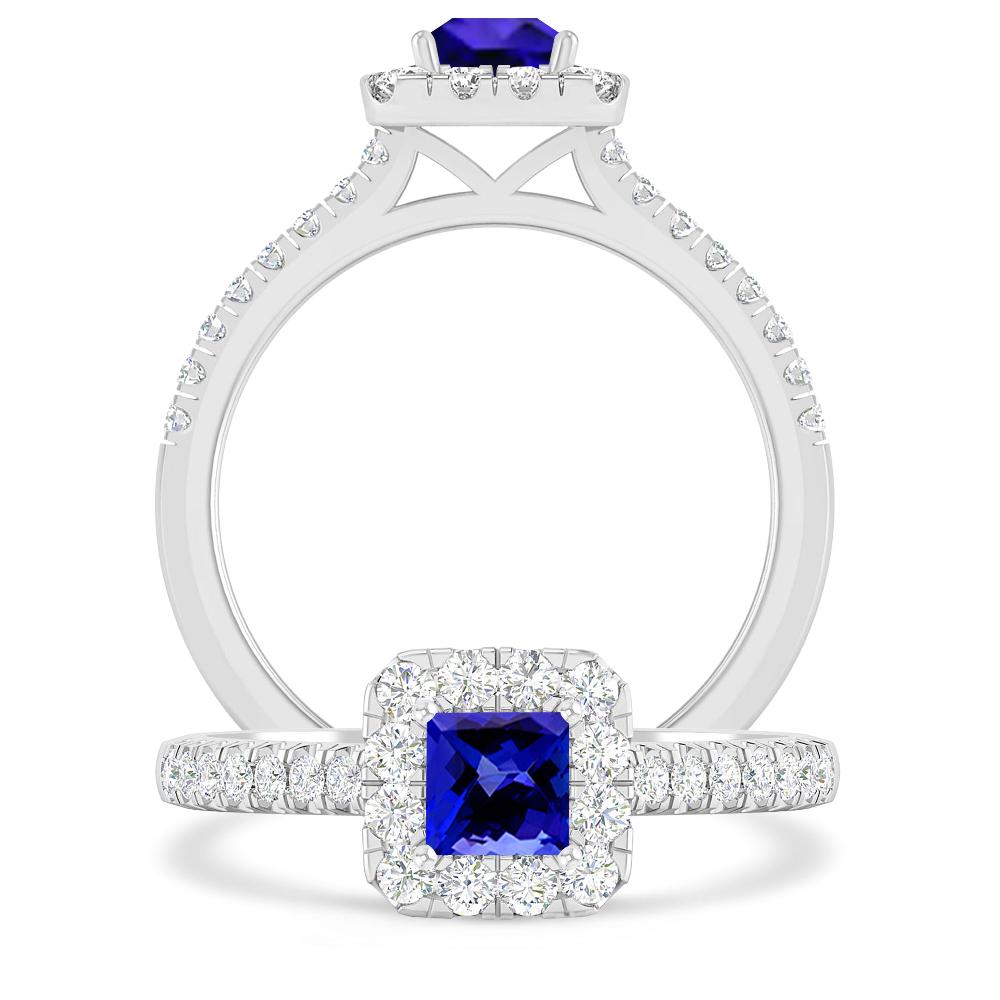 White Gold - Tanzanite