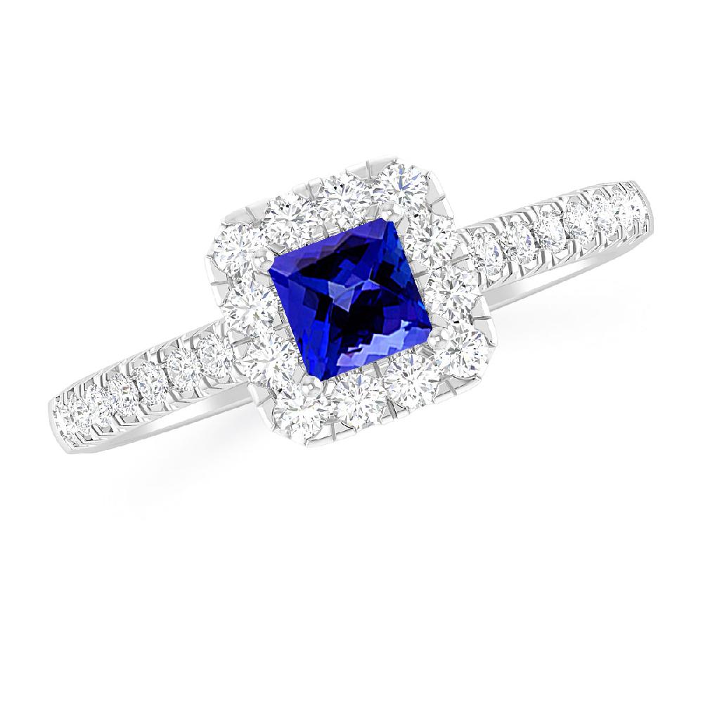 White Gold - Tanzanite