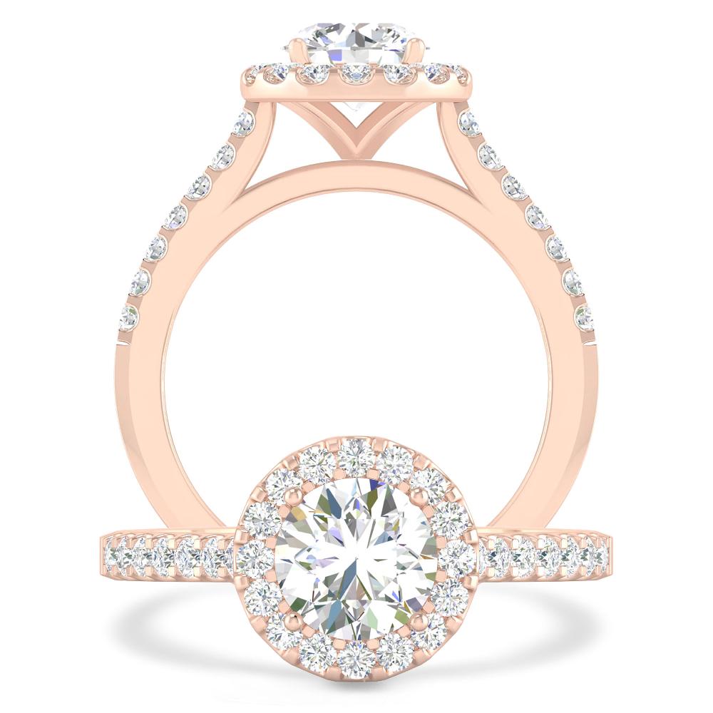 Rose Gold - Diamond