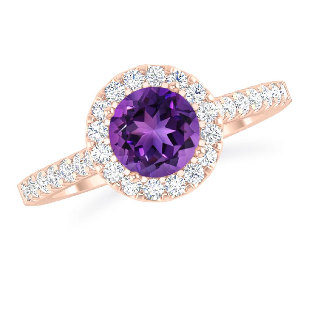 Rose Gold - Amethyst