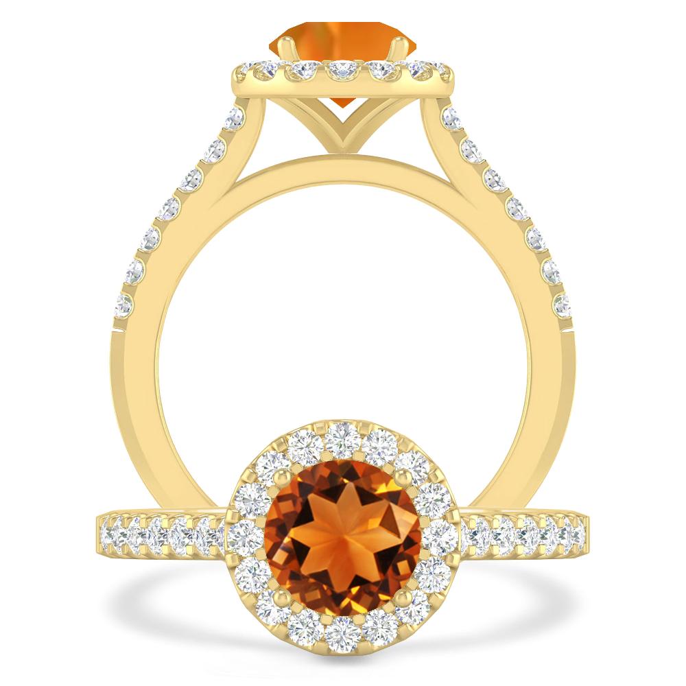 Yellow Gold - Citrine