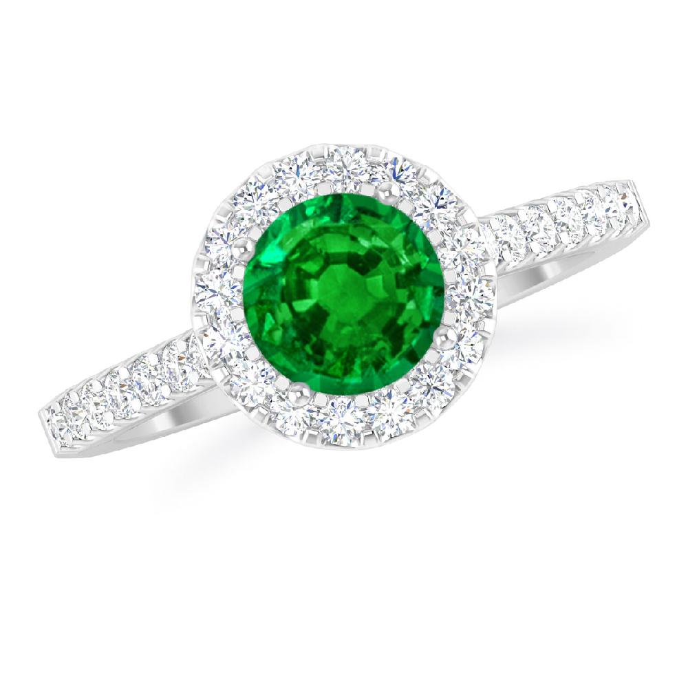 White Gold - Emerald