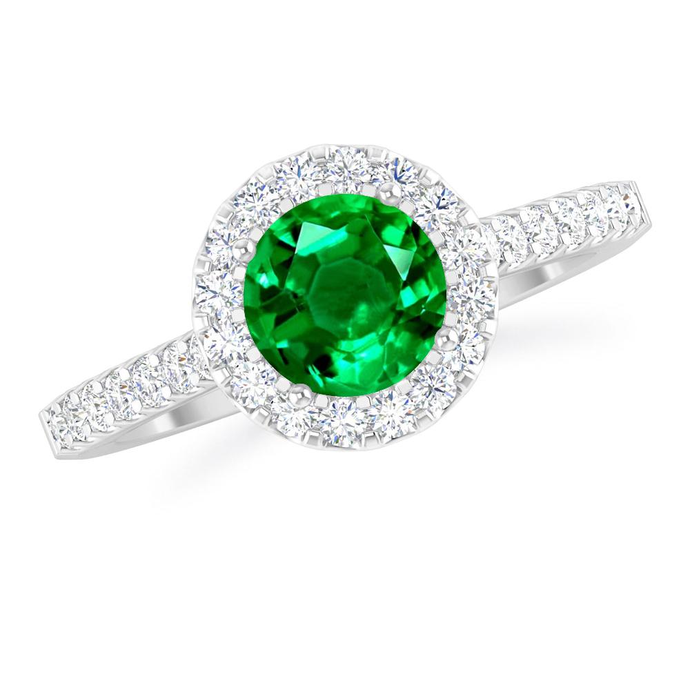 White Gold - Emerald