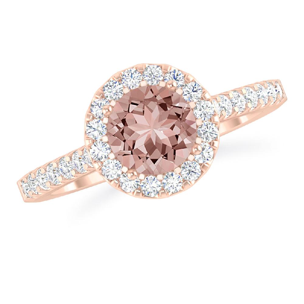 Rose Gold - Morganite