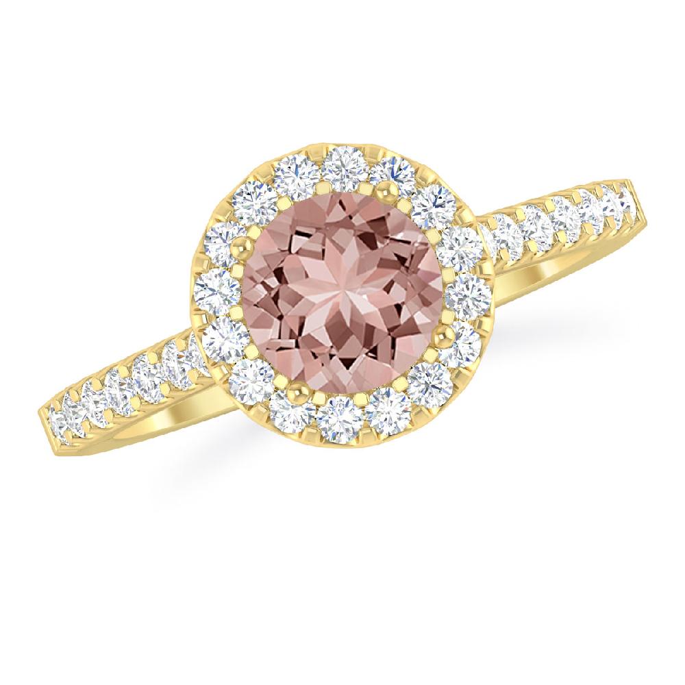 Yellow Gold - Morganite