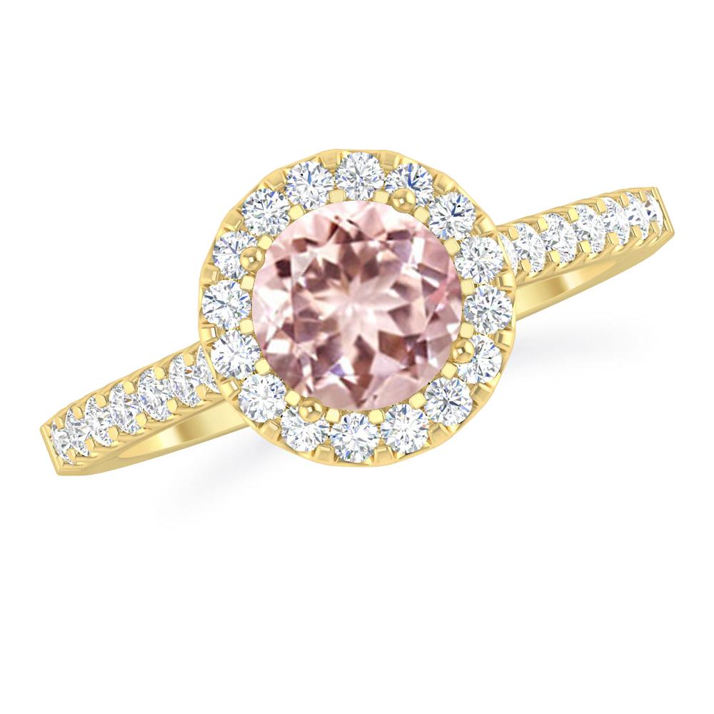 Yellow Gold - Morganite