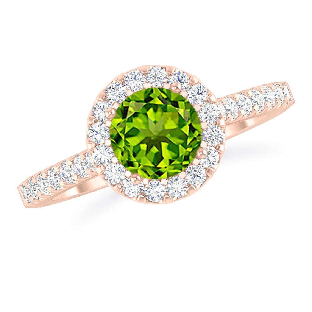 Rose Gold - Peridot