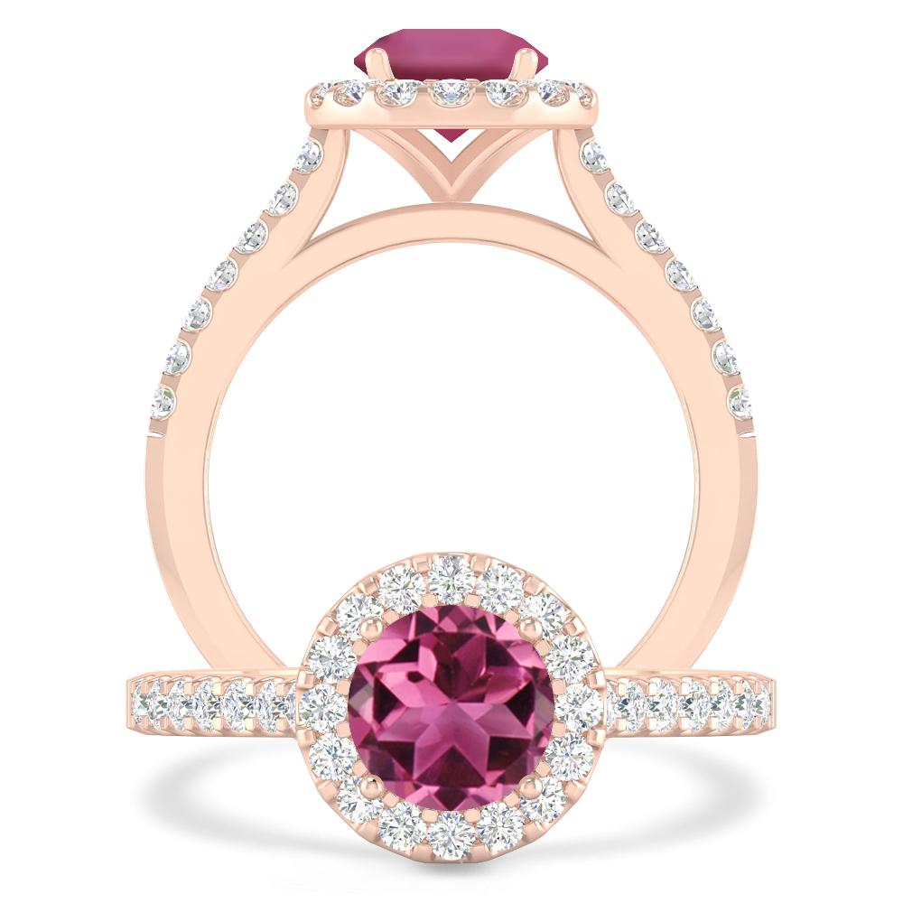 Rose Gold - Pink Tourmaline