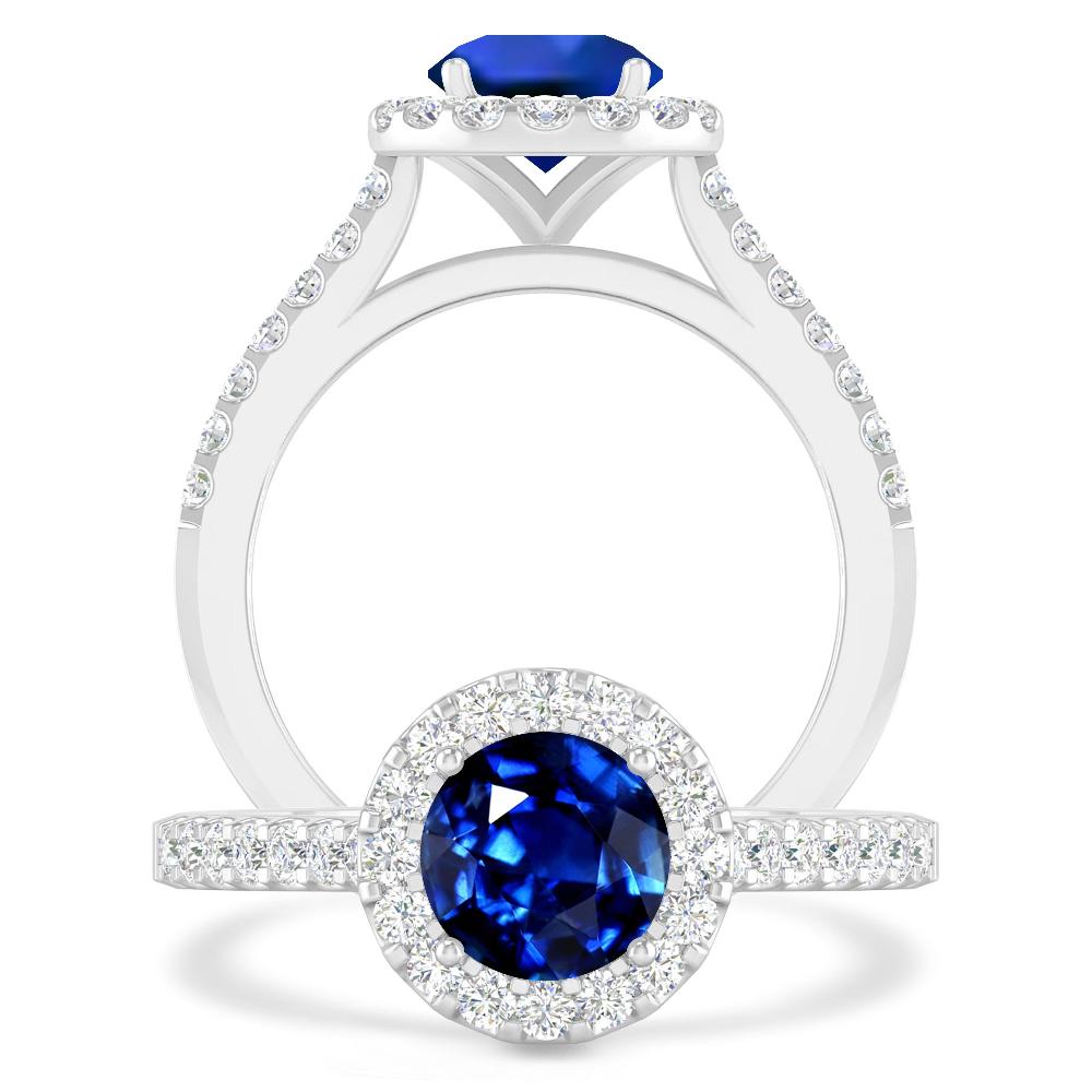 White Gold - Sapphire