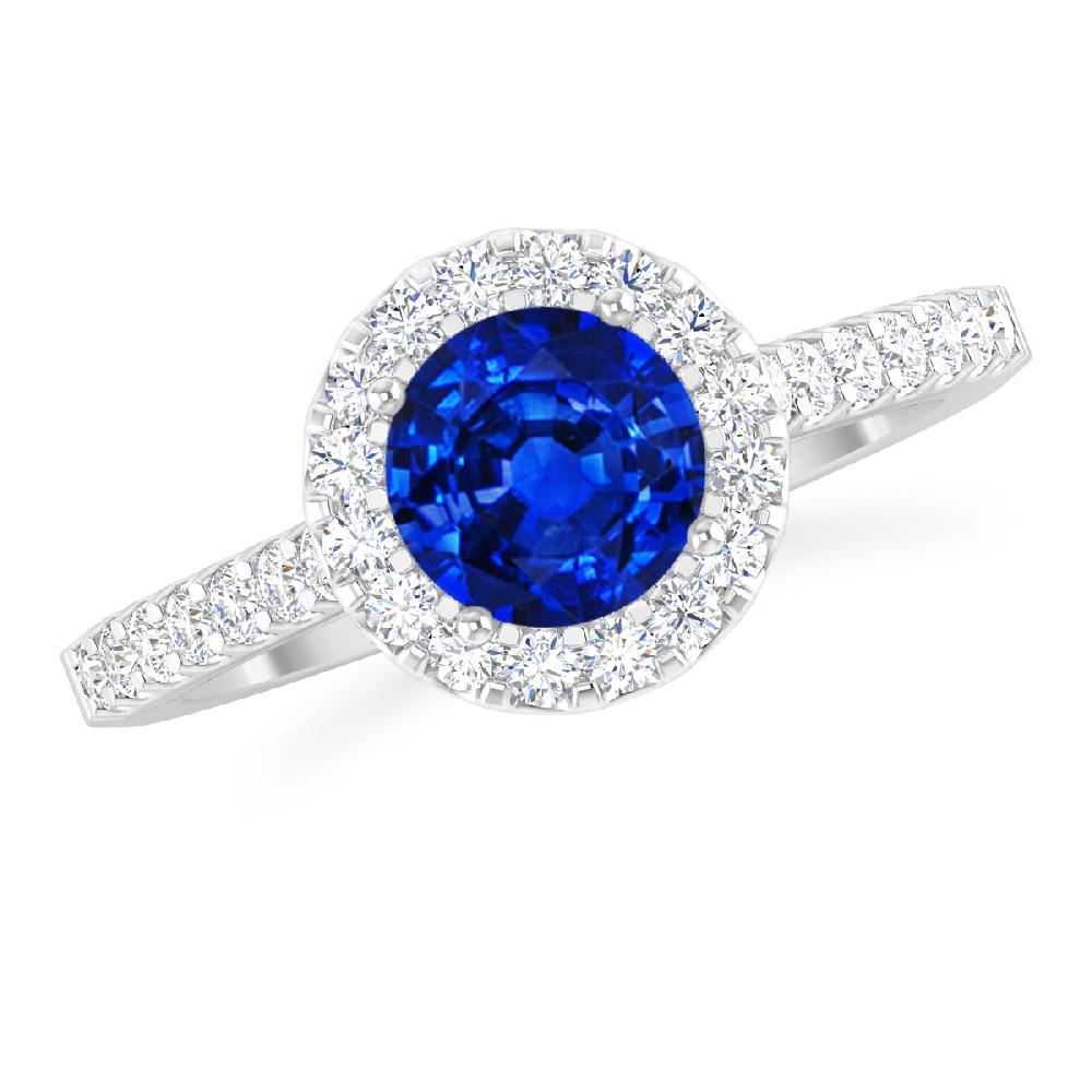 White Gold - Sapphire