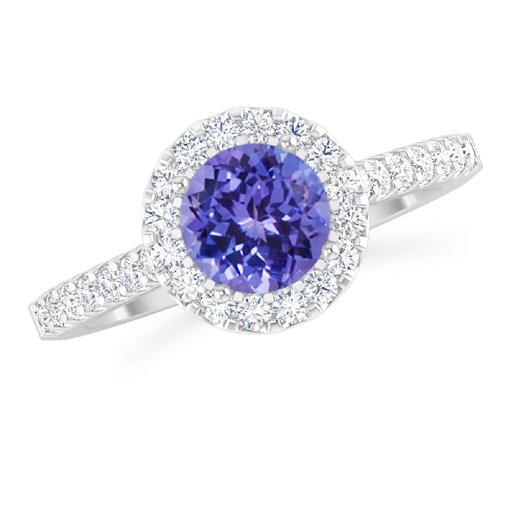 White Gold - Tanzanite