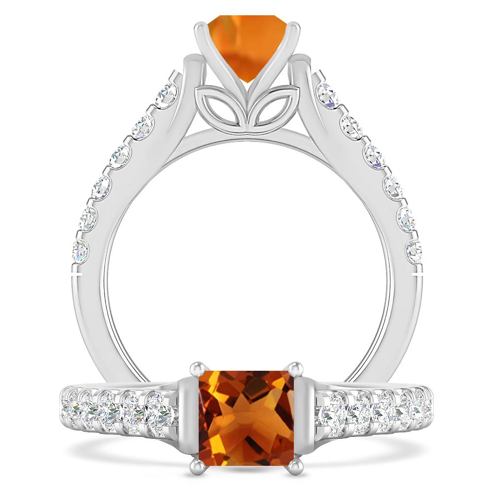 White Gold - Citrine