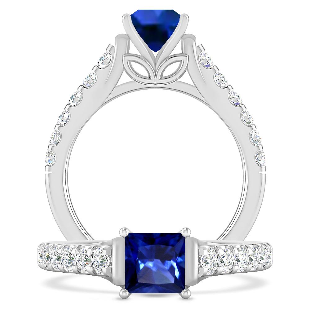 White Gold - Sapphire