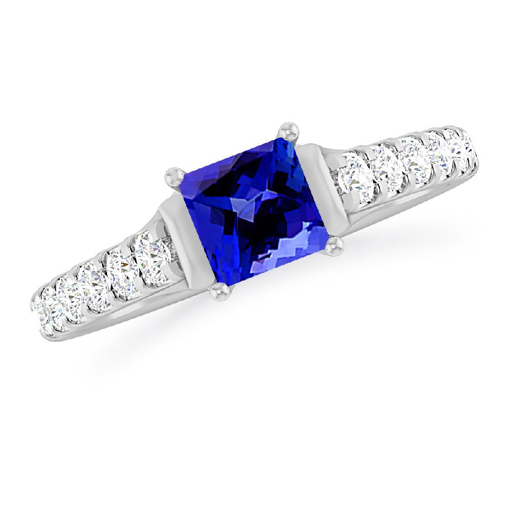 White Gold - Tanzanite