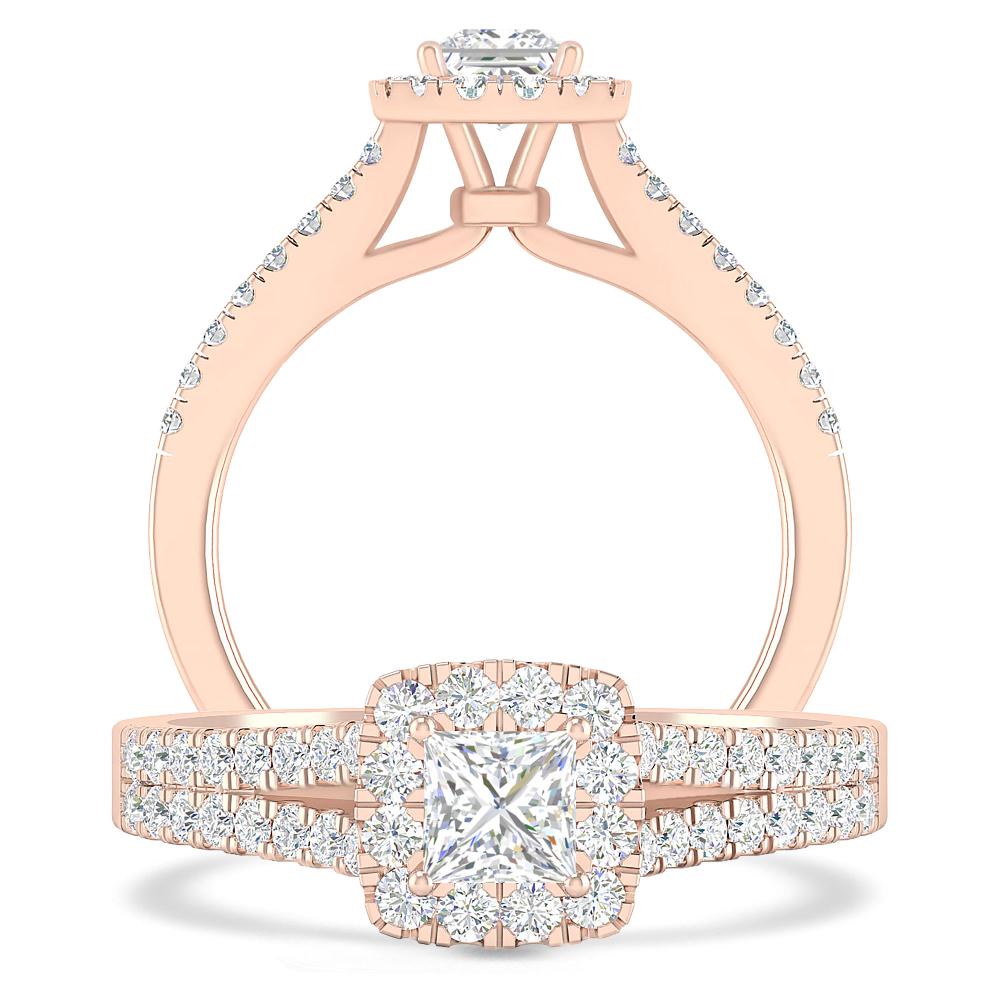 Rose Gold - Diamond