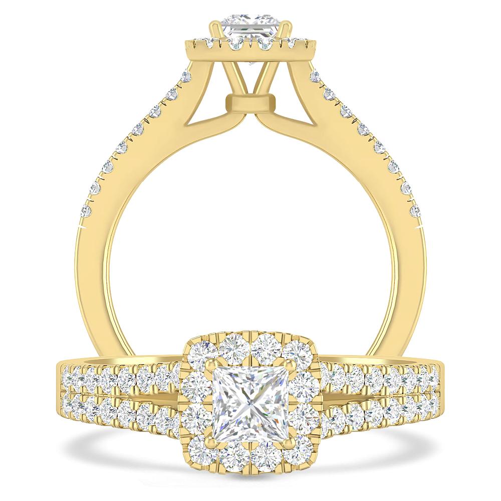 Yellow Gold - Diamond