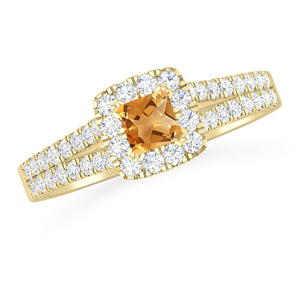 Yellow Gold - Citrine