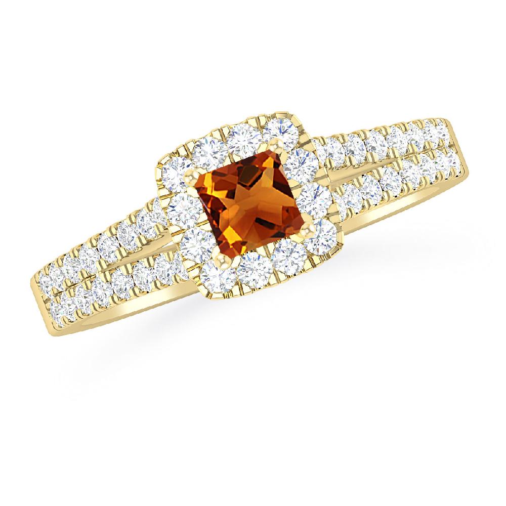 Yellow Gold - Citrine