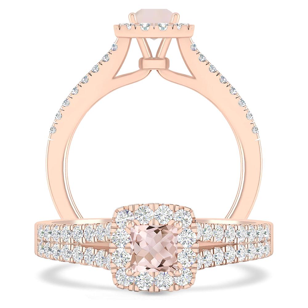 Rose Gold - Morganite