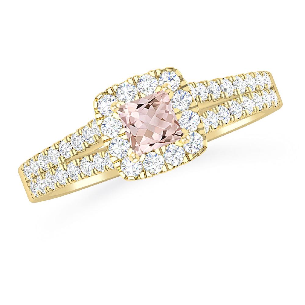 Yellow Gold - Morganite