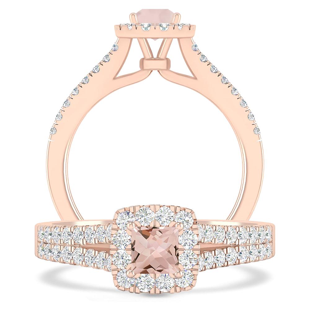 Rose Gold - Morganite