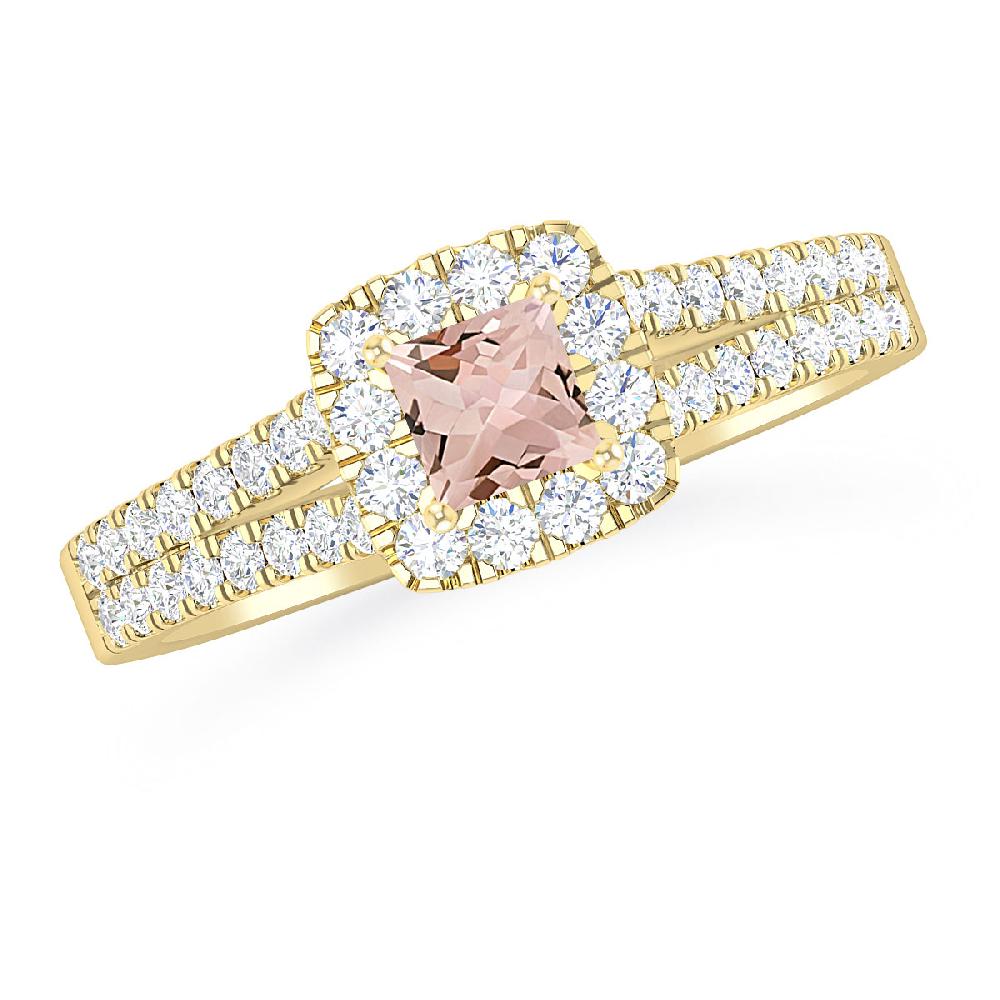 Yellow Gold - Morganite