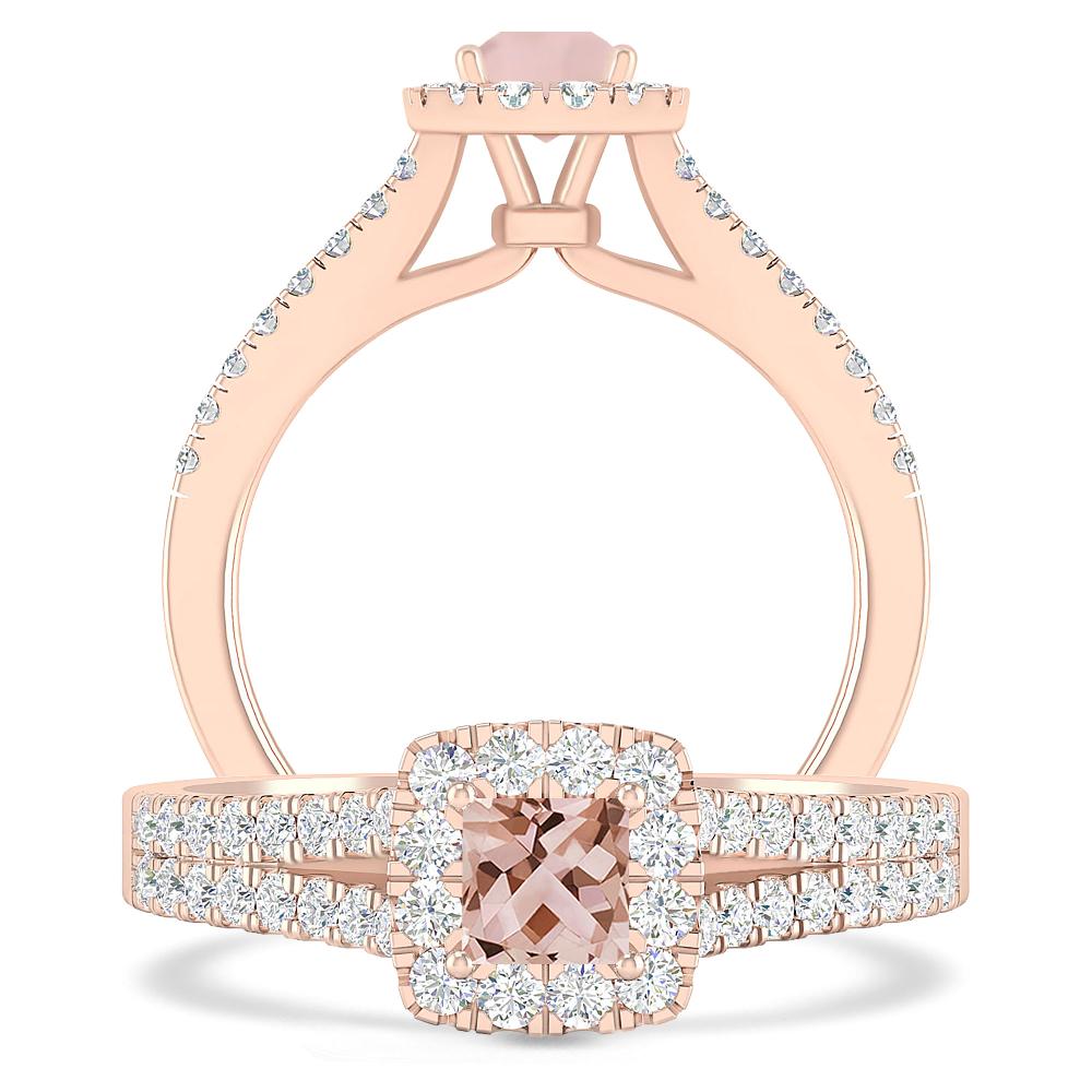 Rose Gold - Morganite