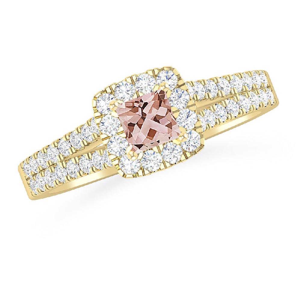 Yellow Gold - Morganite