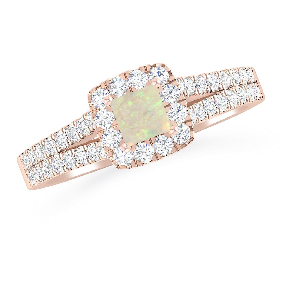 Rose Gold - Opal