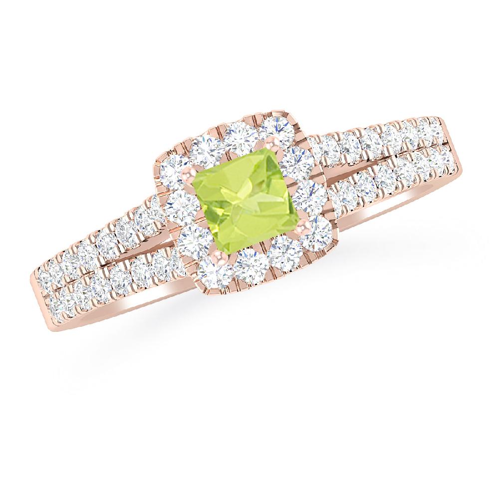 Rose Gold - Peridot