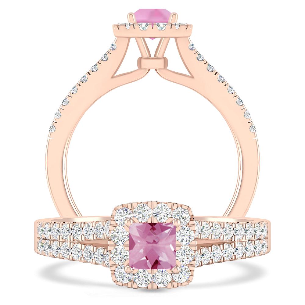 Rose Gold - Pink Tourmaline